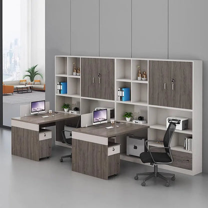 Study Conference Office Desk Corner Executive Cheap Modern Storage Monitor Office Desk Writing Table Ordinateur Furniture HDH