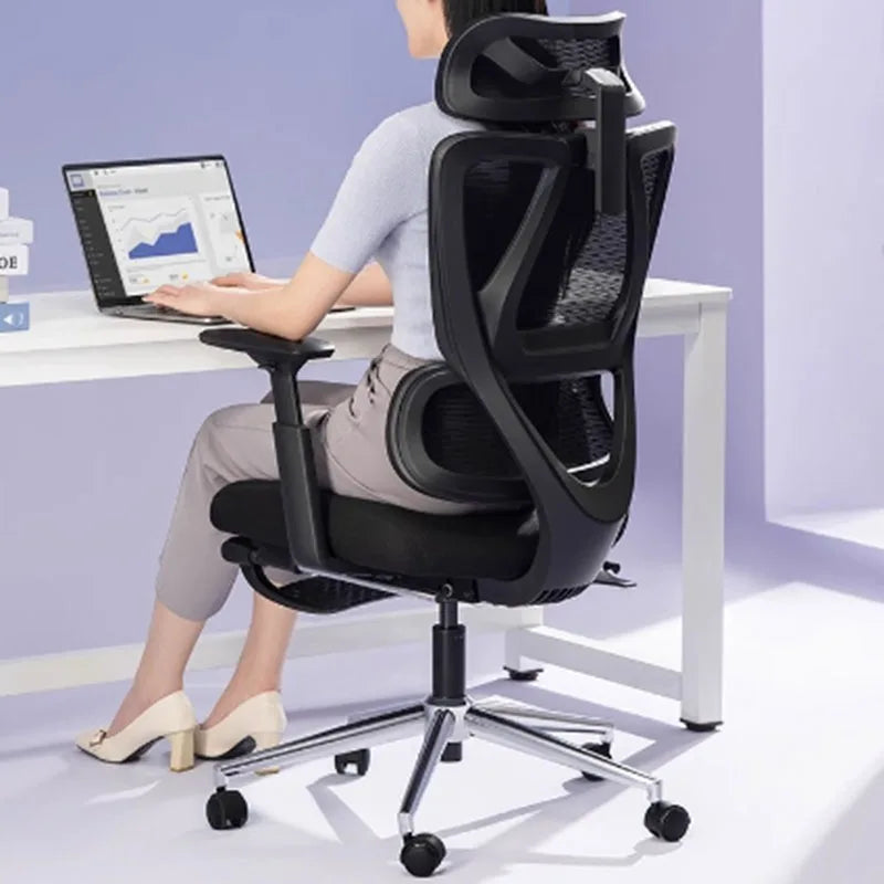 Clients Visitor Computer Chair Cushion Nordic Sillas Ergonomic Nordic Office Chair Executive Lounge De Oficina Library Furniture