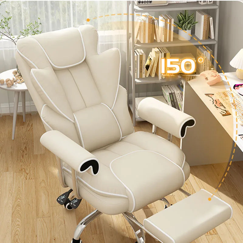 Fancy Support Back Office Chair Computer Executive Modern Comfy Office Chair Ergonomic Swivel Cadeiras De Escritorio Furniture