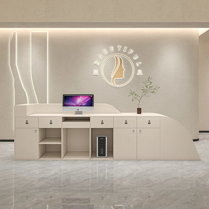 Church Podium Reception Desk Beauty Salon Study Hospital Modern Reception Desks Counter Restaurant  Escritorio Desk Furniture