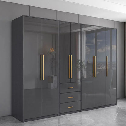 Luxury Wardrobes Large Size Vertical Ventilation Storage Space Saving Partition Cabinet Closet Ideas Armarios Bedroom Furniture