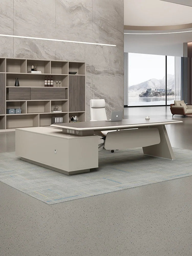 Nordic Executive Boss Office Computer Desks Simple Modern Single President Executive Manager Desk Work Mesa Office Furniture