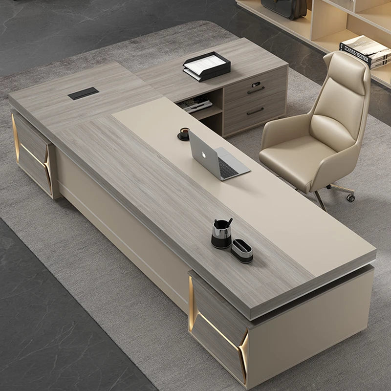 Desktop Desk Office Desks Computer Offices Furniture Accessories Professional Study Table Automatic Bedroom Executive Seating