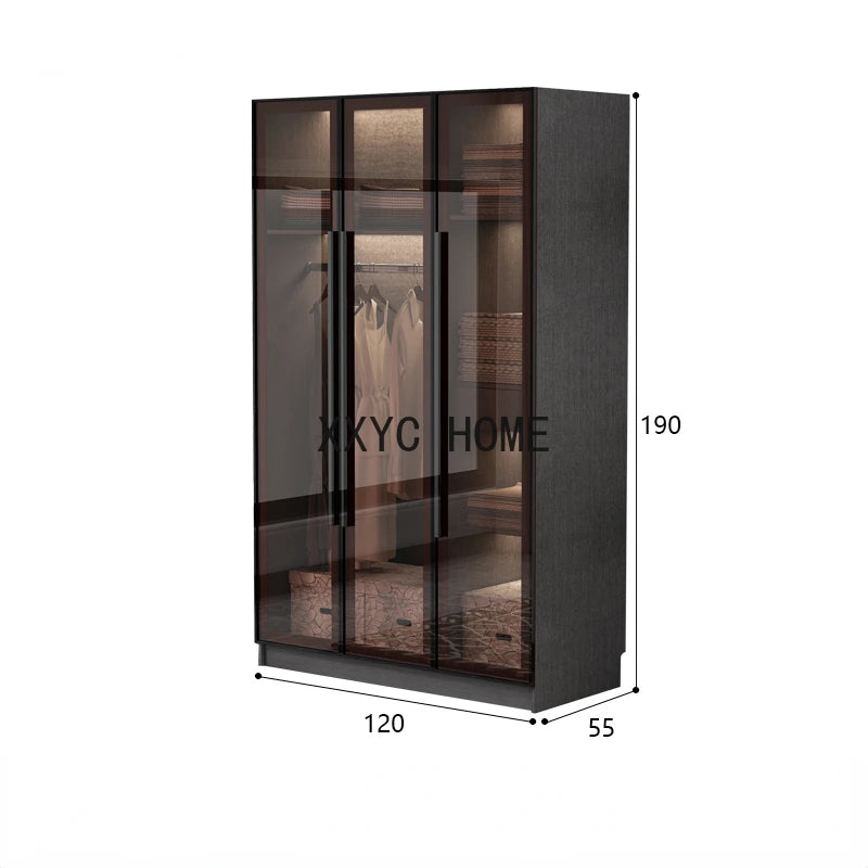 Luxury Door Handle Wardrobes Organizer Pole Armables Bedroom Closets Cube Storage Living Room Guarda Roupa Household Products