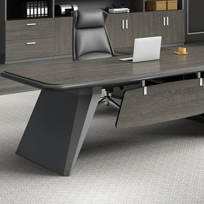 Modern Dark Office Desks Organization Standing Ergonomic Gaming Computer Desks Executive Accessories Bureau Meuble Furniture