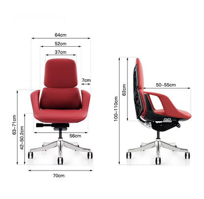 Design Computer Office Chair Back Support Comfy Ergonomic Office Chair Gaming Mobile Sedia Ufficio Cute Furniture