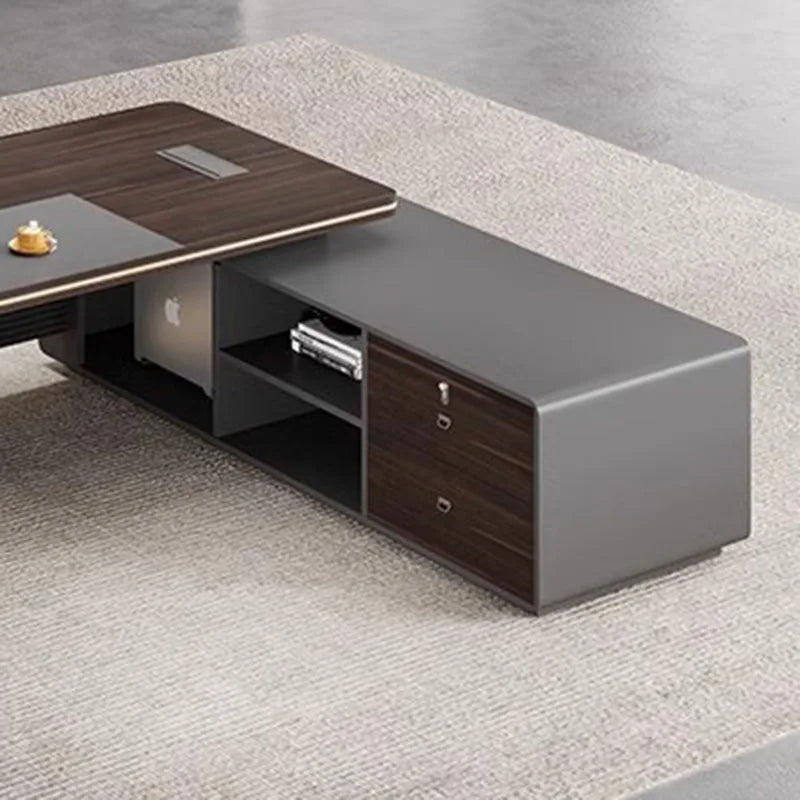 Meeting Writing Office Desk Modern Luxury Executive Workbench Office Desk Desktop Scrivania Ufficio Lavoro Salon Furniture