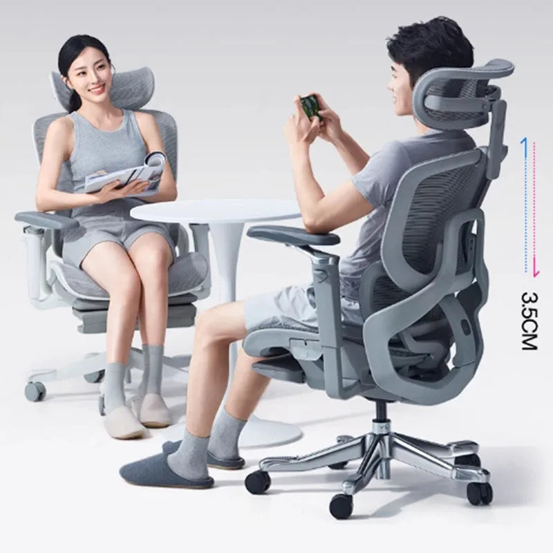 Cushion Computer Waiting Rocking Chair Lounge Executive Recliner Ergonomic Office Chair Swivel Sillas De Oficina Home Furniture