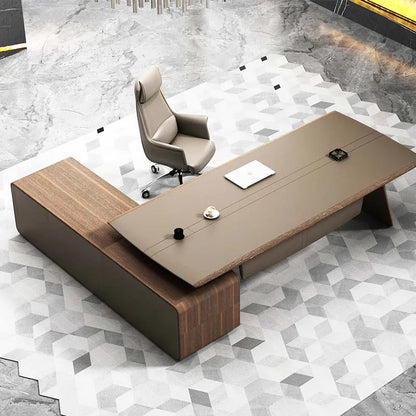 Modern Design Wood Commerical Office Furniture Luxury Director CEO Boss Manager Table Executive Office Desk