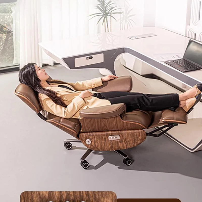 Office Desk Chair Room Advanced Work Stool Wheels Chairs Gaming Computer Bedroom Relax Footrest Sillas Comfortable Vanity Lazy