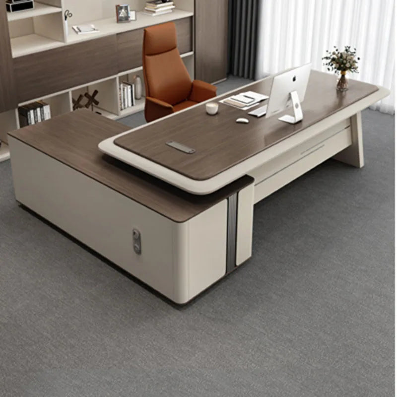 Ergonomic Storage Office Desk Luxury Teenage Simple Executive Office Desk Conference Adjustable Escritorios Home Furnitures