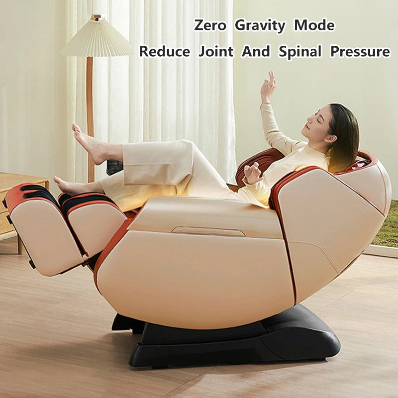 Electric Home Full Body Airbag Massage Chair Zero Gravity Hifi Music Relaxing Massage Chair Kneading Multi Functional Leisurely