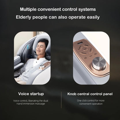 Jare M9-3F Luxury Intelligent 4D Stretching Massage Chair Automatic Zero Gravity Heating Massage Chair with Bluetooth Music