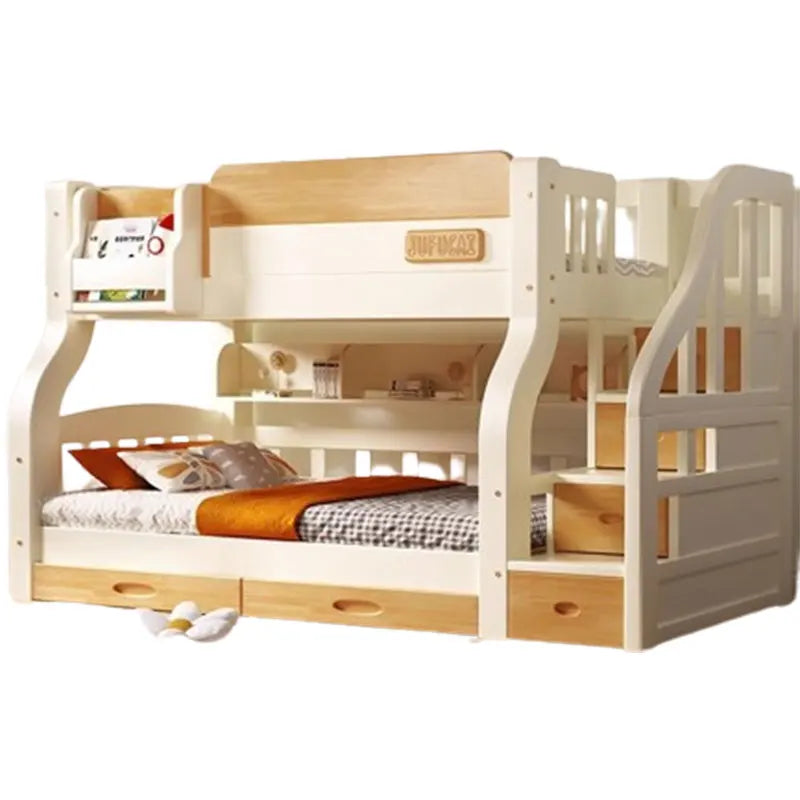 Nordic Leg Kids Double Bed Kawaii High End Luxury Frame Bed Modern Girl Boys Sleeping Cama Matrimonio Furniture For Bedroom