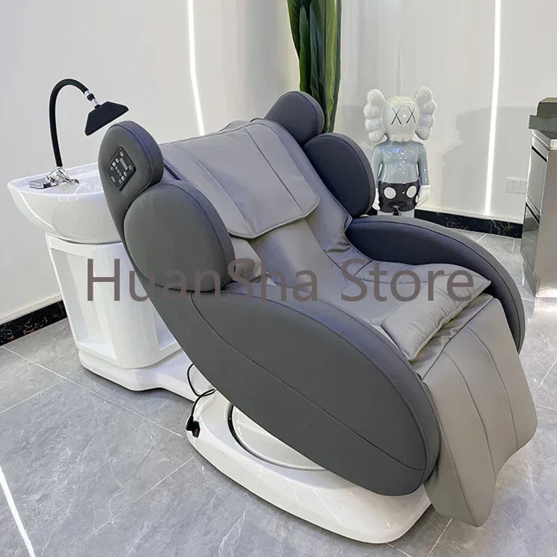 Wash Hair Shampoo Bed Beauty Professional Massage Head Spa Salon Chair Women Stylist Behandelstoel Salon Furniture LJ50SC