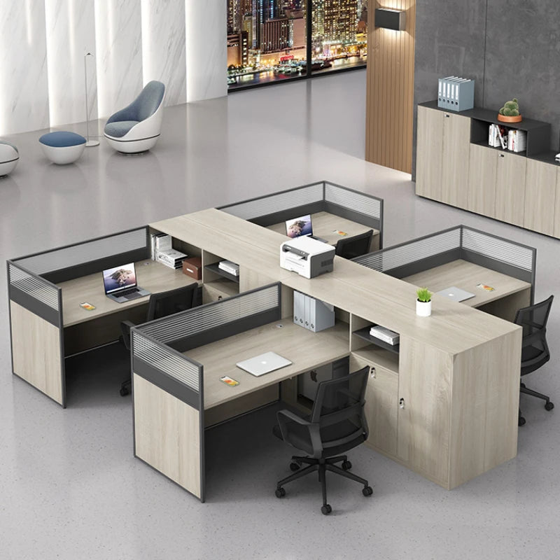 Laptop Desk Meeting Table Corner Desktops Study Executive Office Shelf Writing Bedroom Minimalist Meuble Bureau Furniture Room